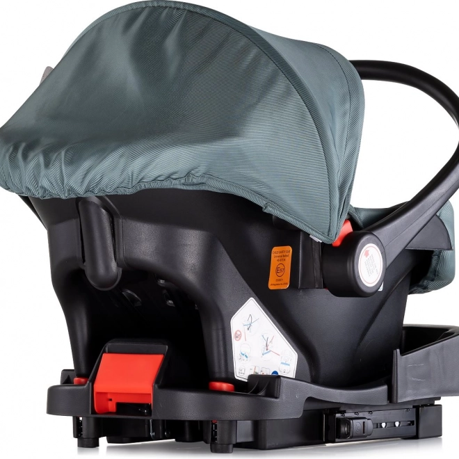 Scaun auto copii Aura i-Size 40-85 cm Basil