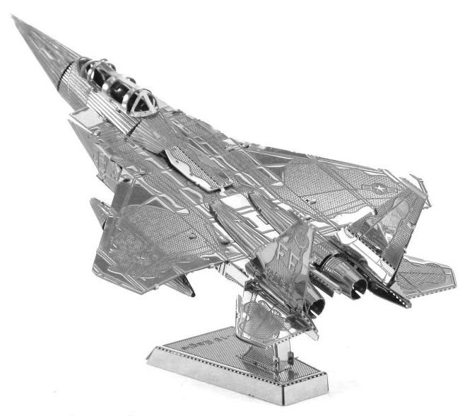 Puzzle 3D Metal Earth Avion de Luptă F-15 Eagle