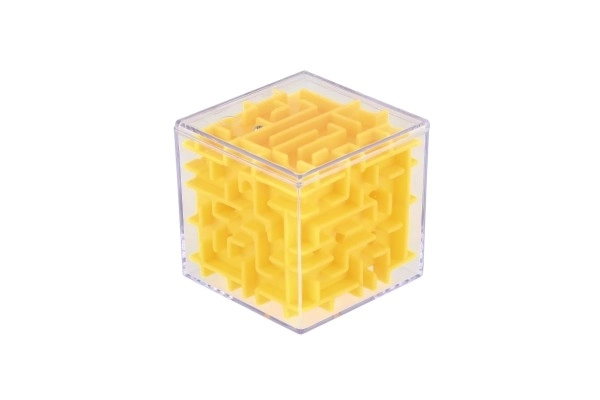 Cub Rubik labirint de plastic 5x5cm în 4 culori