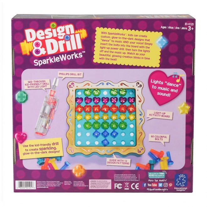 Set design & drill cu vrta și șurubelniță Learning Resources