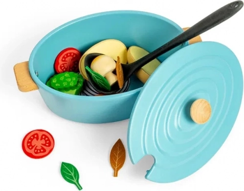 Vas de copt pentru copii cu legume Bigjigs Toys