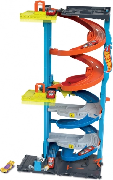 Hot Wheels City turn de curse cu transformare 2 în 1
