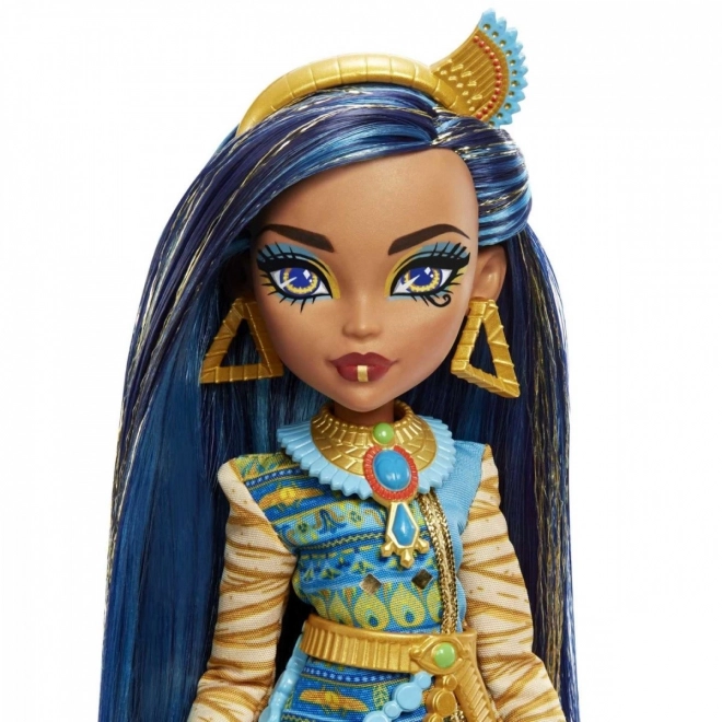 Păpușa Monster High Cleo De Nile cu cățeluș