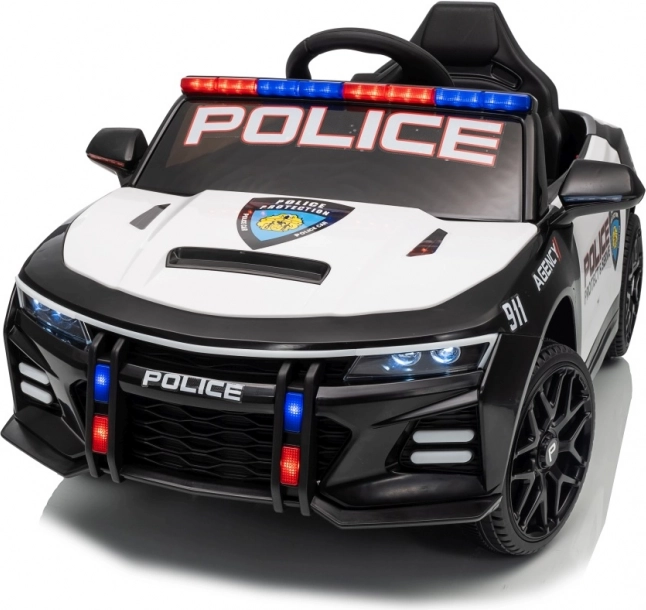 Mașină de poliție neagră 911 Agenție