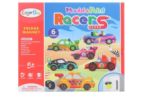 Set creativ de magneți Mașini de curse