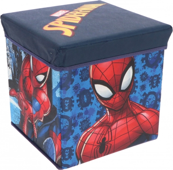 Cozy Noxxiez cutie de depozitare și taburet SPIDERMAN 30 × 30 × 30 cm