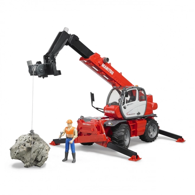 Manipulator Manitou MRT 2150 cu accesorii Bruder