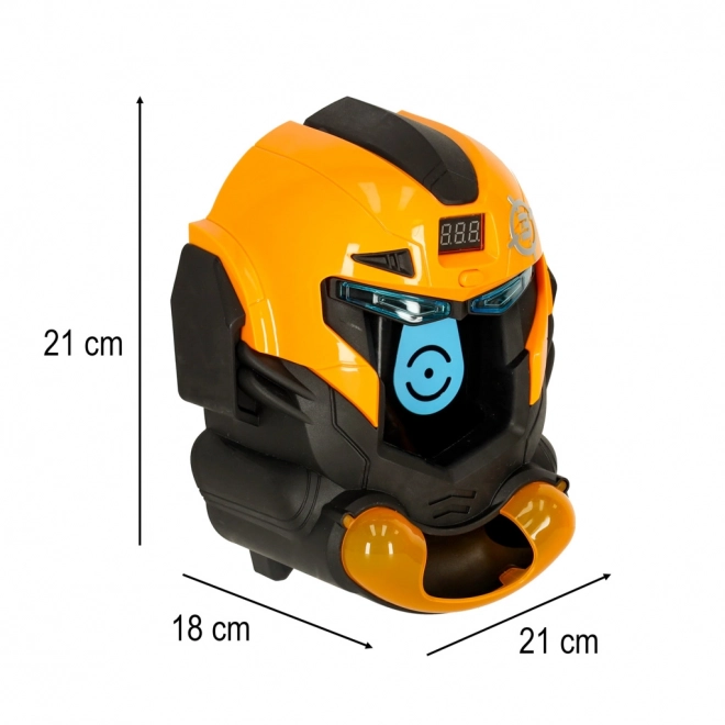 Joc de îndemânare robot cu cască, pistole cu țintă