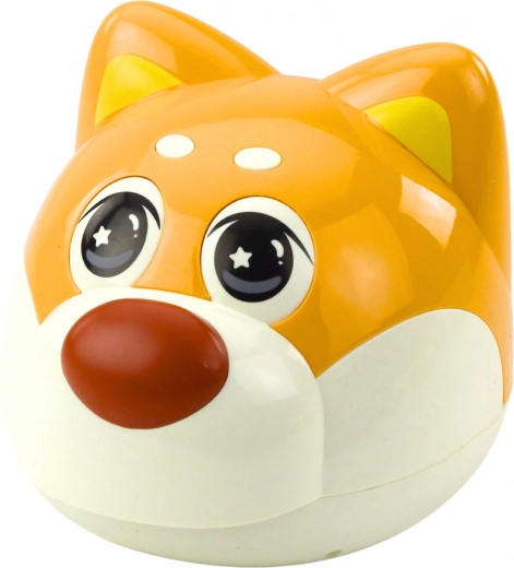 Căţel drăgălaș care cucerește inimile copiilor