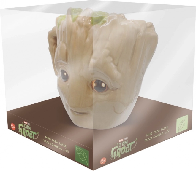 Cana 3D Groot din Gardienii Galaxiei