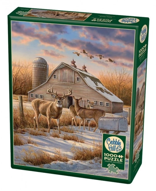 Puzzle Cobble Hill drumul rural 1000 piese