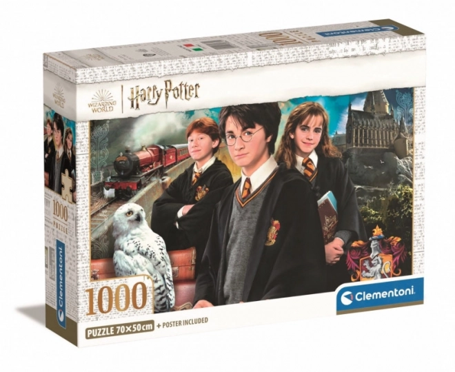 Puzzle 1000 piese Harry Potter compact