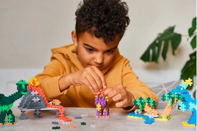 Set de construcție dinozauri Plus-Plus 500 piese