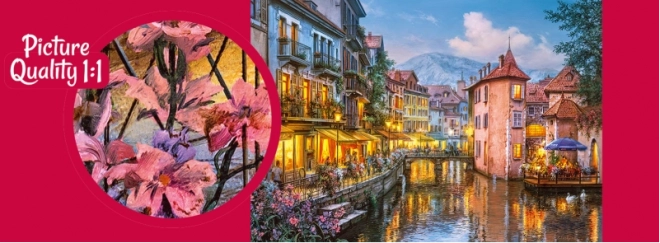 Puzzle seara în Annecy 1000 piese