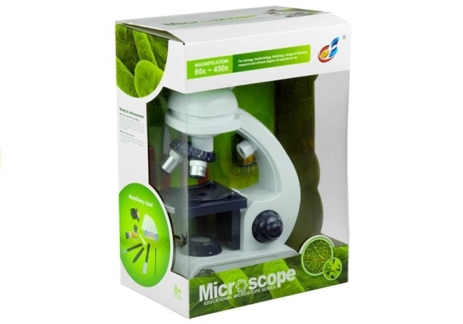 Microscop educativ pentru copii cu accesorii