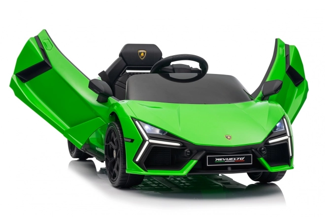 Mașinuță electrică Lamborghini Revuelto verde