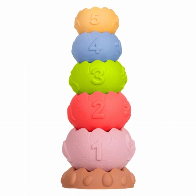 Piramidă senzorială pastel Tullo