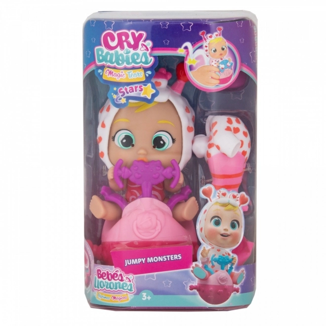Papusa Cry Babies Stelele Jumpy Monsters, Momo