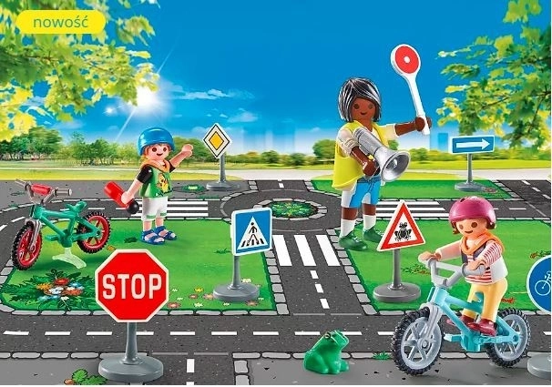 Set figurine City Life curs ciclism