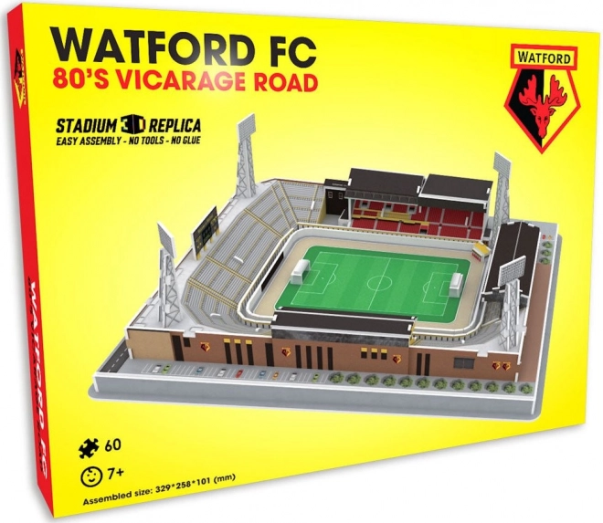 Puzzle 3D stadion Vicarage Road Watford