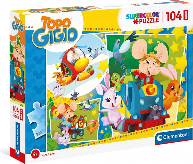 Puzzle Clementoni Maxi Mișu Gigio 104 piese