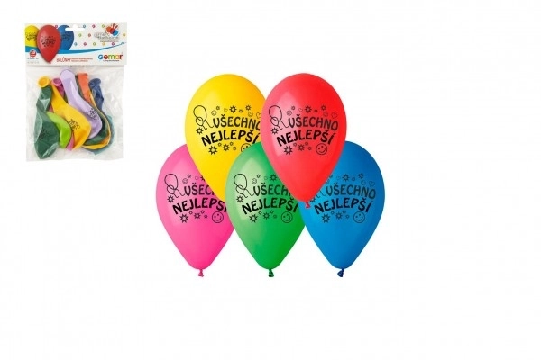 Balon Nisipran 26cm Vsechno Nejlepsi 10buc