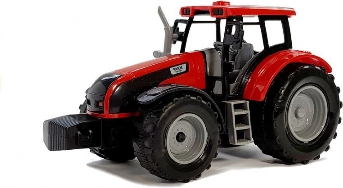 Tractor roșu realist pentru jocuri dinamice