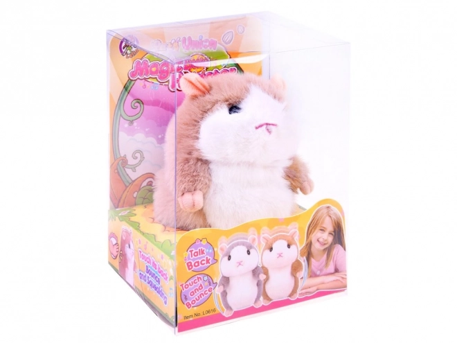 Hamster pluș interactiv și amuzant – Maro
