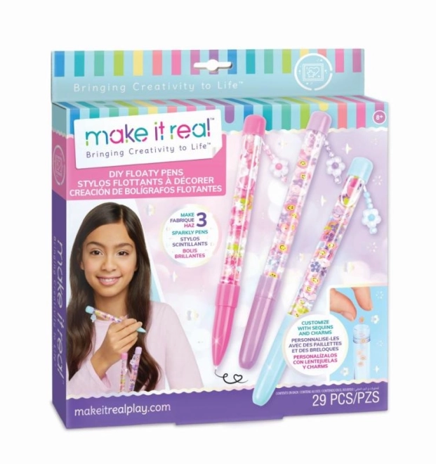 Set creativ DIY cu stilouri plutitoare
