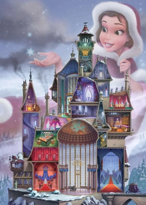 Puzzle Ravensburger Disney Castelul Belle 1000 piese