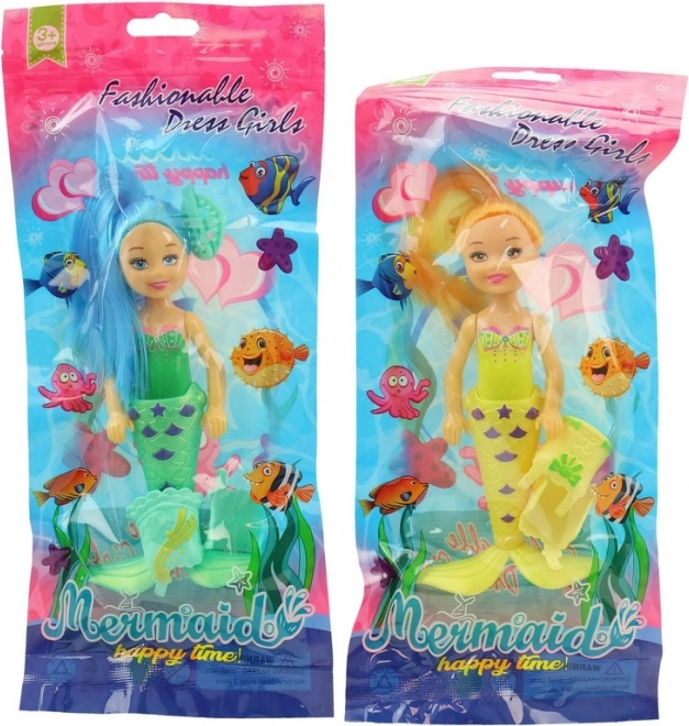 Păpușă Sirenă cu Accesorii