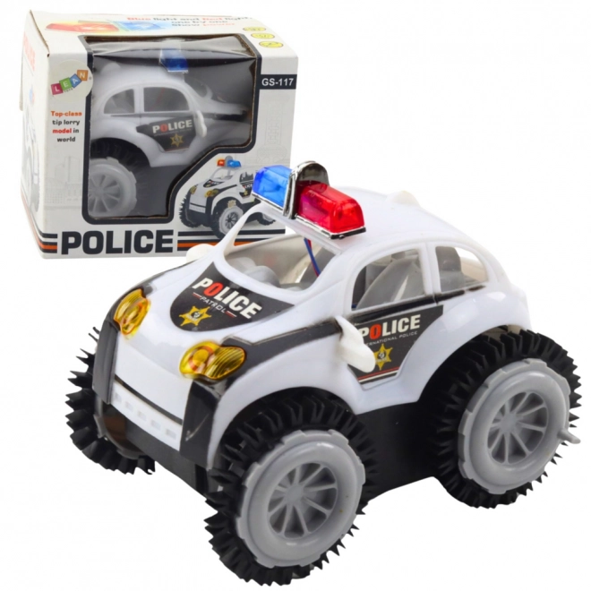 Mașinuță Poliție Interactivă Albă