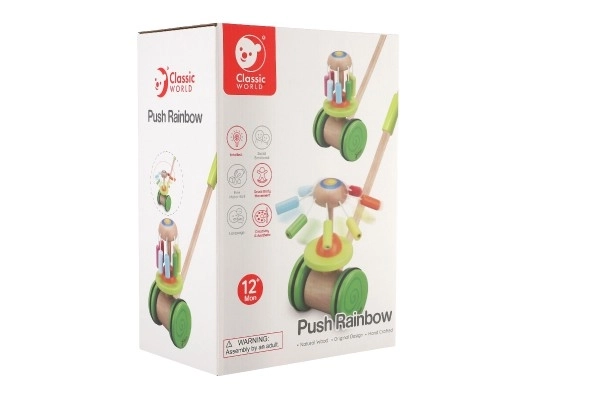 Pusher cu carusel Classic World pentru copii