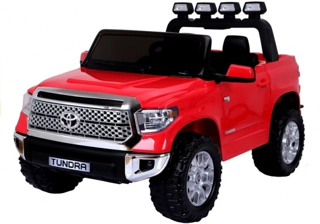 Mașinuta electrică roșie Toyota Tundra