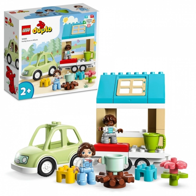 Lego Duplo Oraș casă de familie pe roți