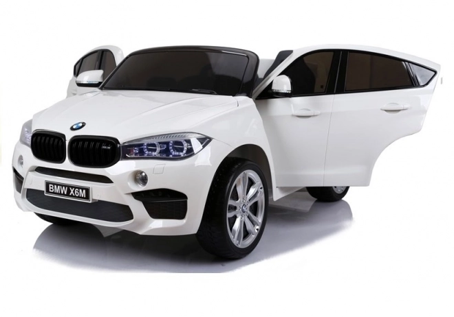 Mașină electrică pentru copii BMW X6M Albă
