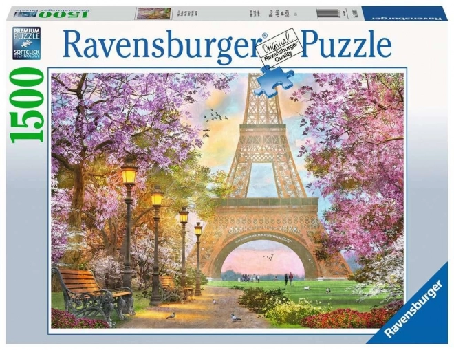 Puzzle 2D 1500 de piese Parisian Romance