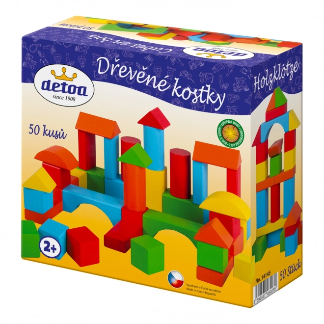 Statie De Construcții Din Lemn Detoa, 50 Piese