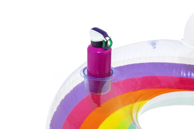 Colac gonflabil pentru înot Bestway 107 cm curcubeu