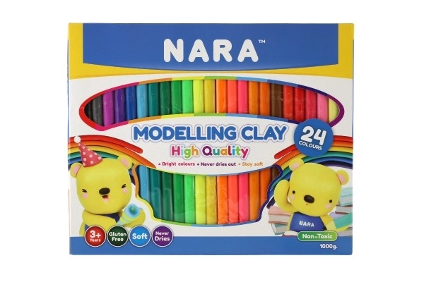 Modelină colorată Nara 24 de culori