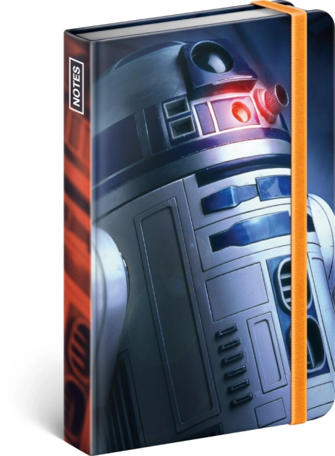 NOTIQUE Notes Star Wars – Albastru, linkovan, 11 x 16 cm
