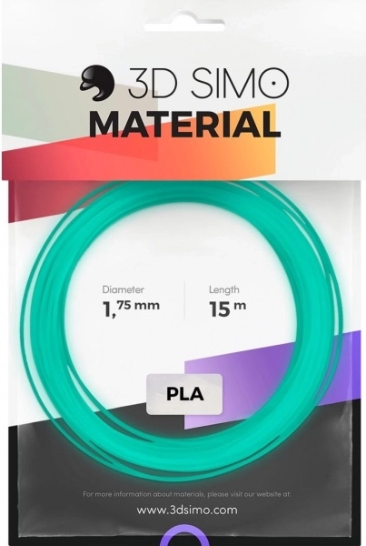 filament fluorescent pentru pixuri 3D și imprimare 3D 1,75 mm – set 15 m