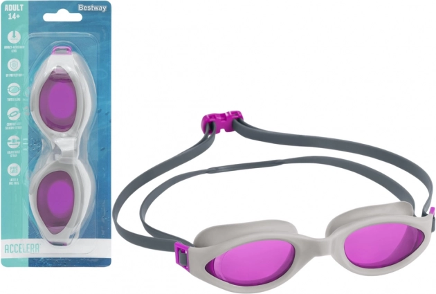 Ochelari de înot roz Bestway