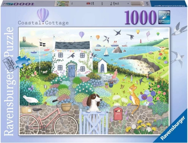 Puzzle Ravensburger cabana de pe coastă 1000 piese