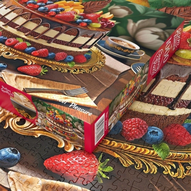 Puzzle dulce desfătare tort 1000 piese