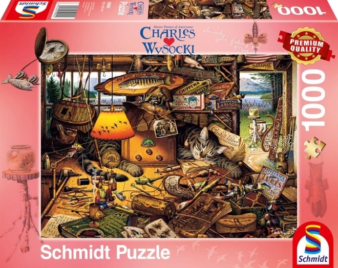 Puzzle Schmidt Max în Munții Adirondack 1000 piese