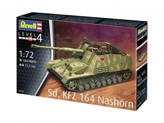 Model de plastic Sd.Kfz. 164 Nashorn 1/72
