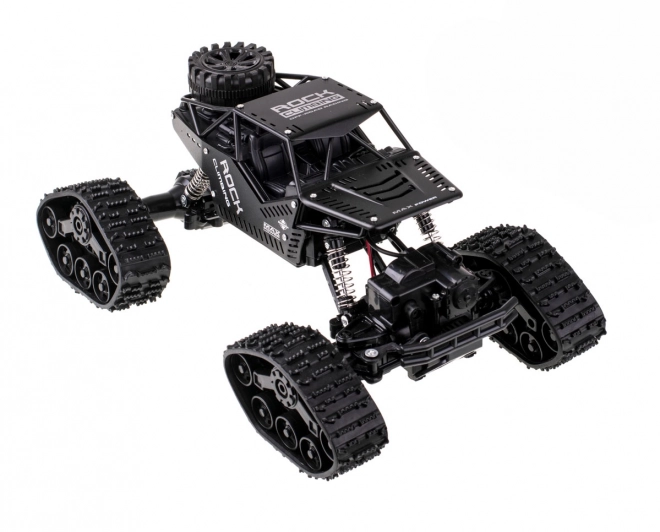 Mașină telecomandată RC Rock Crawler negru