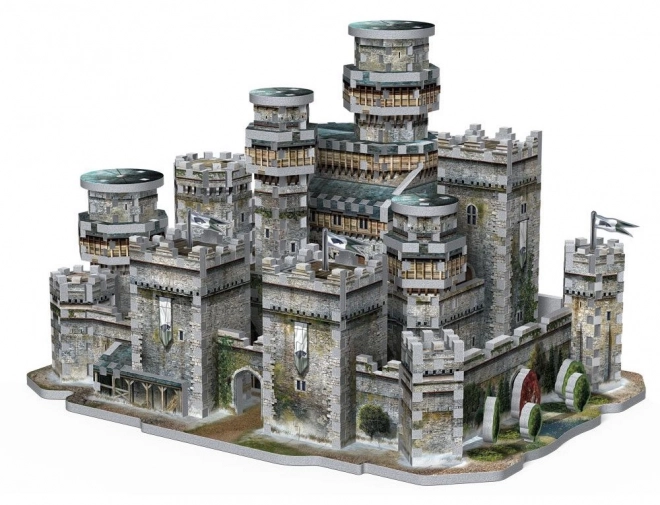Puzzle 3D WREBBIT Jocul Tronurilor: Winterfell 910 piese