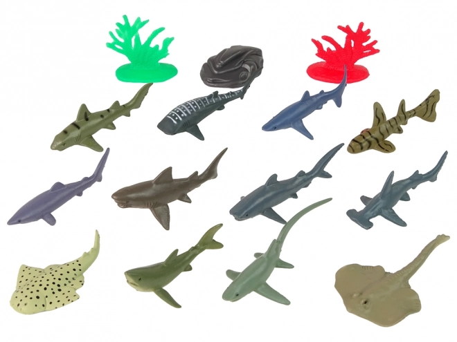 Set figurine animale marine rechini